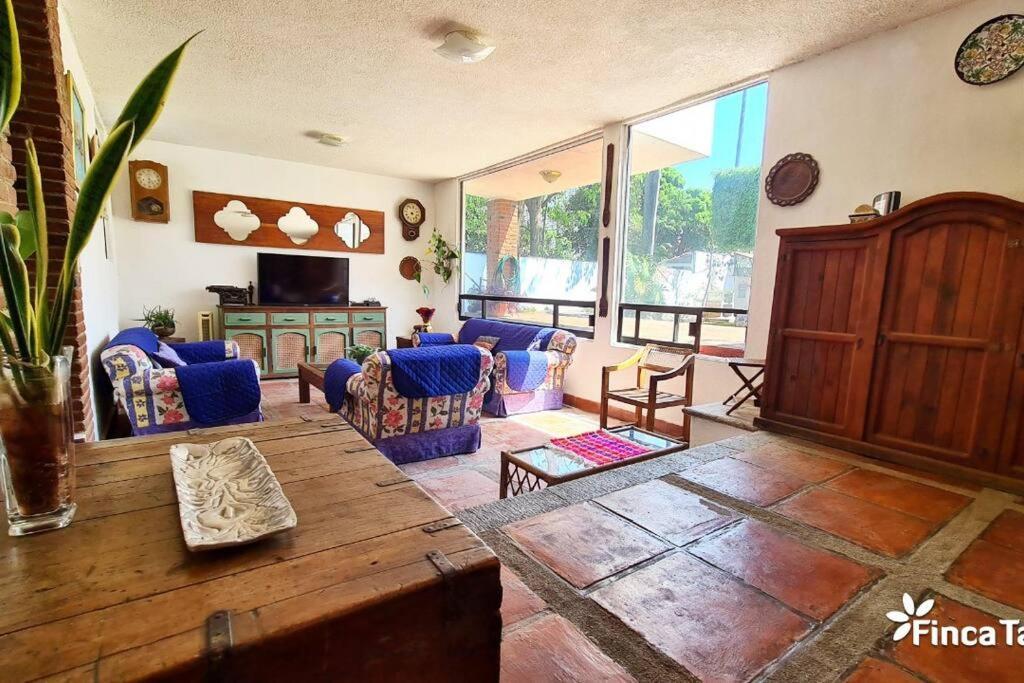 Finca Taino. Hermosa Casa Con Alberca Jiutepec Exterior foto